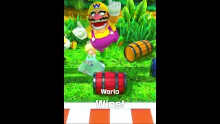 Wario Winning Animation Barreling Along - Super Mario Party