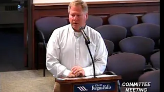 Fergus Falls MN Committee Meeting Of The Whole City Council 5-29-2019