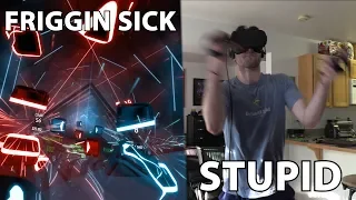 BEAT SABER: How you feel vs. How you look