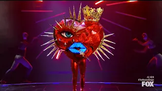 Queen of Hearts (Jewel?) - Bird Set Free--Dream On - Best Audio - The Masked Singer - Dec 9, 2021
