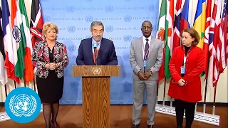 Mexico, Ireland & Kenya on Women, Peace & Security – Security Council Media Stakeout (10 Nov 2021)