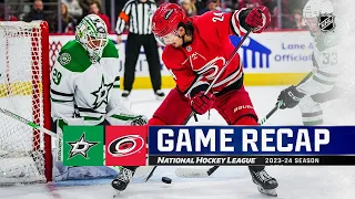 Dallas Stars vs Carolina Hurricanes | February 24, 2024 | Game Highlights | NHL Regular Season