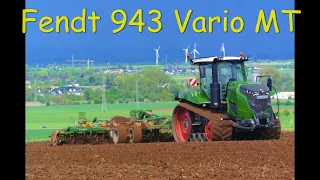 Großeinsatz mit viel PS / Fendt 943 Vario MT/ 3x Fendt 933 Vario/ Bergmann-Tridemstreuer/ Teil 1