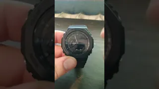 настройка Casio G-Shock GA 2100. Калибровка стрелок в ручную.