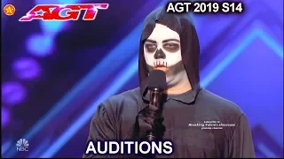 Death Stand-Up Comedian GETS X-BUZZED by ALL JUDGES | America's Got Talent 2019 Audition