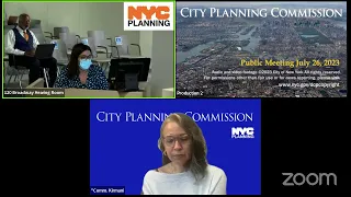 July 26th, 2023: City Planning Commission Public Meeting + Special Review Session