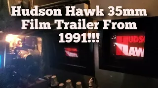 Running A Hudson Hawk 35mm Film Trailer From 1991!!!