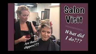 Salon Visit - See My NEW Cut!