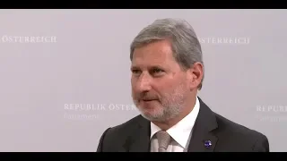 Nationalrat: Hahn als EU-Kommissar abgesegnet