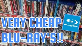 Finding VERY CHEAP Blu-Ray's At CeX!