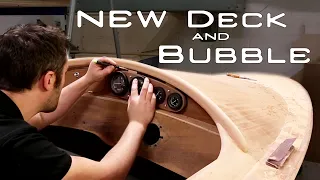 New Deck and Bubble, Scarfing Plywood and Laminating Mahogany | The Stapley Boat Restoration Pt6