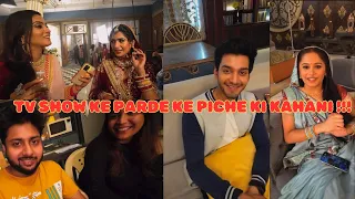 A day with the stars of DHARTIPUTRA NANDINI | Mumbai | @nazaratvofficial | VLOG 04