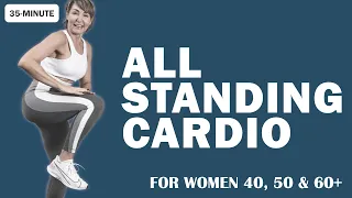 Standing Low Impact Cardio for Women Over 40