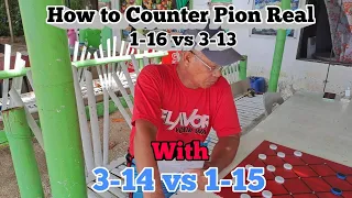 1-16 vs 3-13 How to Counter Pion Real with 3-14 vs 1-15!