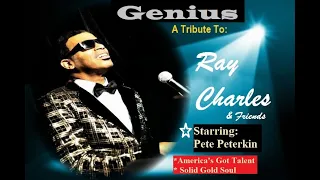 Ray Charles Promo 2022 / Pete Peterkin "GENIUS" /World's Greatest Ray Charles Tribute