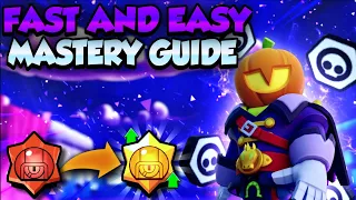 *FASTEST* way to get MAX MASTERY in Brawl Stars📈...