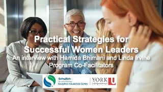 Practical Strategies for Successful Women Leaders Series - Part 1