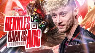 REKKLES LOCKS IN JHIN ADC - T1 ACADEMY VS KDF - CAEDREL