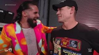 Cody Rhodes Exclusive Interview + John Cena & Seth Rollins Backstage Segment - WWE Raw 6/27/22