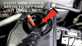 BMW N52 , N53 , N54 Coolant Expansion Tank Replacement & Coolant Bleed Procedure