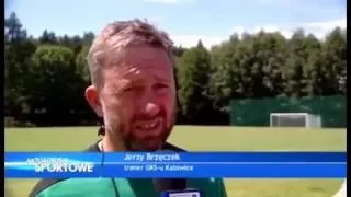 GKS Katowice-Podbeskidzie 0:2. Sparing. Jerzy Brzęczek, Sebastian Nowak, Rafał Leszczyński