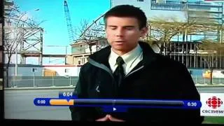 News reporter mess up