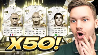 Jeg åbnede 50 max 89 ICON PACKS!