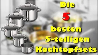 Die 5 besten 5 teiligen - Topfsets / Kochtopfsets