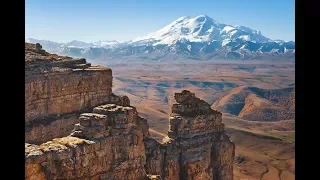 КМВ - Вид на Эльбрус с плато Бермамыт