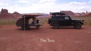 Tear drop trailer & Jeep Tour