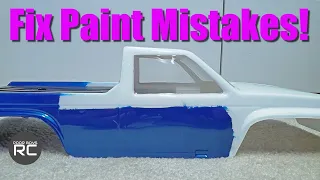 How to Fix RC Paint Mistakes