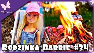 Rodzinka Barbie #34 * OGNISKO - WYCIECZKA KAMPEREM * Bajka po polsku z lalkami