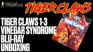 Vinegar Syndrome - Tiger Claws 1-3 Bluray Unboxing Cynthia Rothrock