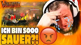 😅😭 Sie NEHMEN uns ALLE SCHWEINE?! Wir brauchen BESSERE VERTEIDIGUNG! | Valheim Folge 2