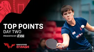 Top Points of Day 2 presented by Shuijingfang | Singapore Smash 2023