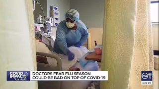 Doctors fear flu season could be bad on top of Covid-19