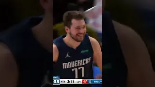 Luka Doncic with the INSANE move!😳 Was this a travel?😂 #shorts
