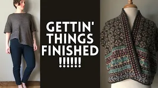 MEL MAKES STUFF Episode 002: January 2021 - Knitting, Sewing, Crochet
