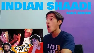 INDIAN SHAADI FAILS REVIEW | REACTION | TANMAT BHATT | WE VLOG HERE