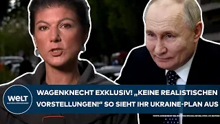 PUTINS KRIEG: "Keine realistischen Vorstellungen!" Das ist der Ukraine-Plan von Sahra Wagenknecht