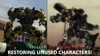 Transformers The Game 2.0 Mod - Restoring Unused Characters.