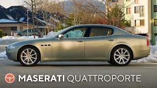 Does the Maserati Quattroporte stand a chance against the German premium? (ENG SUBS) - volant.tv