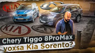 Chery Tiggo 8ProMax (2022) yoxsa Kia Sorento (2022) ? | Müqayisə | Tural Yusifov