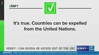 VERIFY: Can Russia get kicked out of the UN amid ongoing attacks on Ukraine?