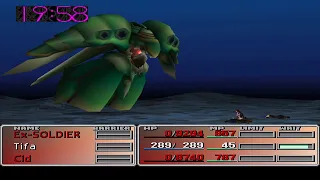 Final Fantasy VII - Lvl 6 Tifa vs Emerald Weapon