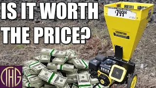 Champion 3" Woodchipper / Shredder :: Is It Worth The Money Or Just Terrifying??