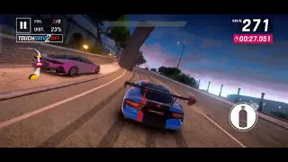 Sunset of Rome in asphalt 9 no commentary time in 01.40.000