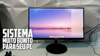 Sistema Muito Bonito Igual MacOS para Seu PC/Notebook !