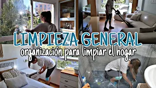 ✨️LIMPIEZA GENERAL de la CASA✨️ORGANIZACION de la RUTINA SEMANAL|LIMPIEZA EN PROFUNDIDAD del hogar 🏡