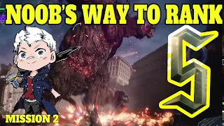 【DMC5】DMD Mission 2 S Rank Tips and Tricks [Noob's Way to Rank S] | Devil May Cry 5 Mission 2 Guides